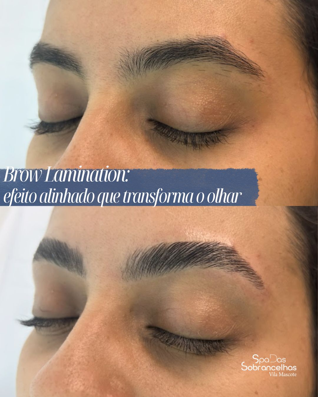 O encanto de sobrancelhas alinhadas, volumosas e com aspecto totalmente natural.
O Brow Lamination redefine o desenho dos fios, criando mais corpo, direção e aquela finalização impecável que permanece por semanas.
O resultado? Mais praticidade e beleza no seu dia a dia.
Agende sua sessão e sinta a diferença.

☎️ 2305-2262 ou 99331-7580 wapp.⠀
📍 Rua Itagyba Santiago, 603 - Vila Mascote - SP
⏰ Terça a Sexta: 9h~19h e Sábado: 9h~17h

#browlamination #sobrancelhas #vilamascote